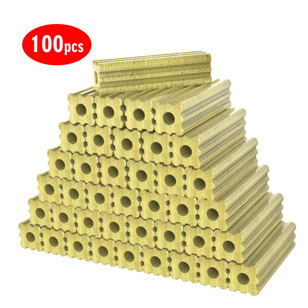 6-inch Long Large Aquarium Fish Tank Filter Media 100pcs Bio Ceramic Bars