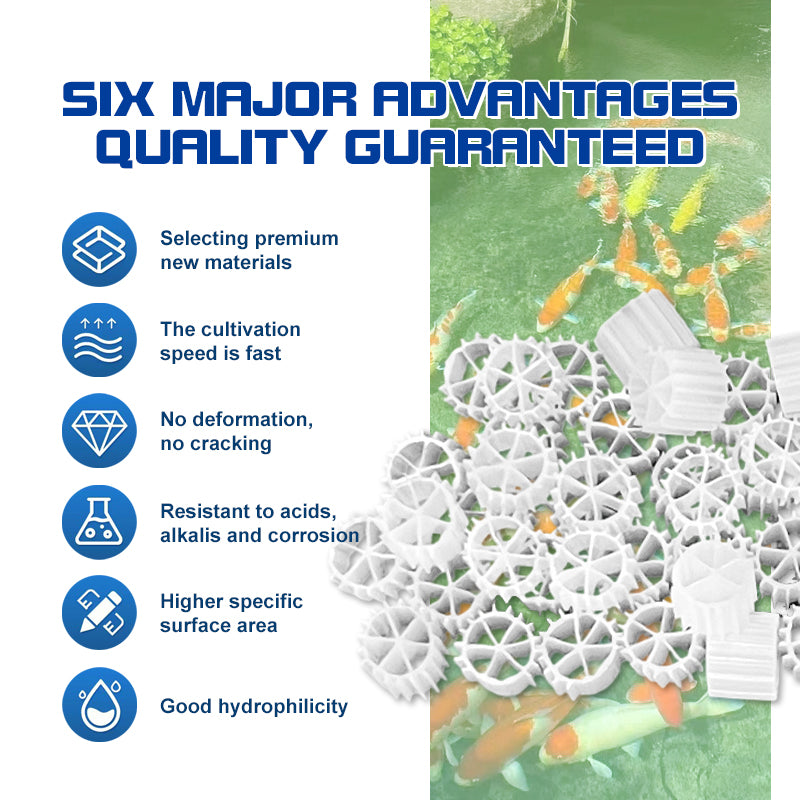 NEZO K1 Filter Media 10 Gallon - Premium MBBR Biofilm Reactor for Aquaponics, Aquaculture, Hydroponics, Ponds & Aquariums | Cz Garden Supply | Superior Ecosystem Support