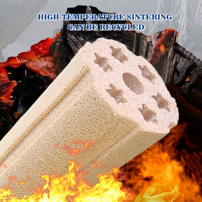 NEZO Aquarium Filter Media Ceramic, 10 inch, Extra Large and High Density, 12 Pieces, for Fish Tank, Freshwater, Saltwater, Koi Ponds